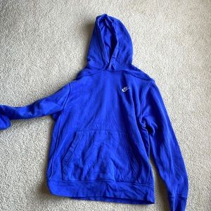 Blue Nike hoodie